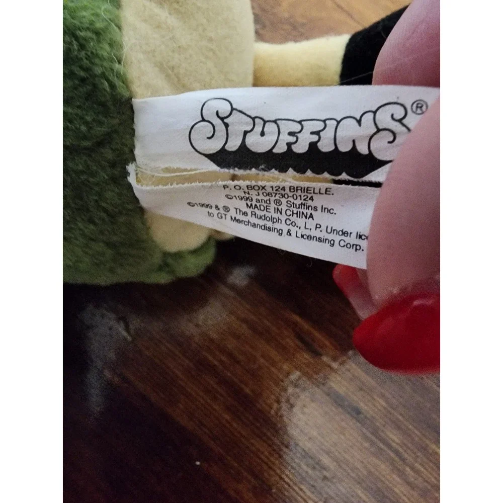 Vintage Boss Rudolph‎ Island of Misfit Toys Stuffins CVS 1999 Plush